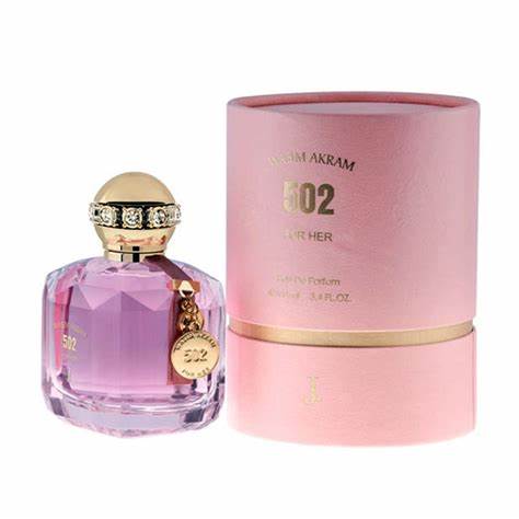 Wasim Akram 502 for Her is a women's fragrance by Junaid Jamshed, introduced in 2015.
